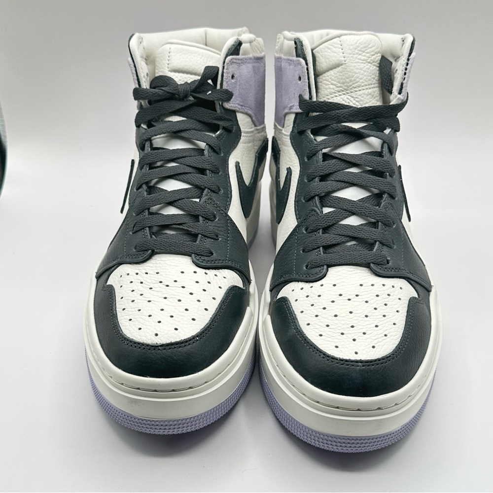 Women’s Air Jordan 1 Elevate High Sz 10.5 Titanium/DK Smoke Grey Sail m - Picture 8 of 11